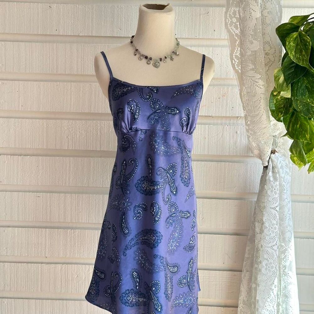 Unbranded Women's Blue and Purple Dress